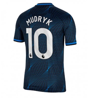 Maillot de foot Chelsea Mykhailo Mudryk #10 Extérieur 2023-24 Manches Courte